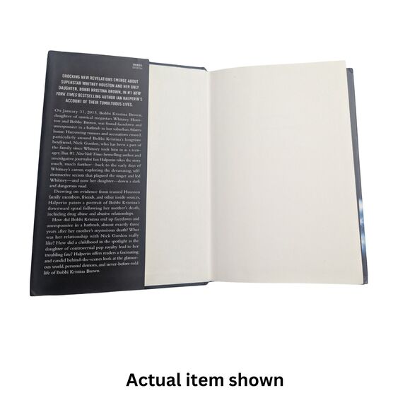 📚 Whitney and Bobbi Kristina, Halperin Book, Used Hardcover, Celebrity Bio - Picture 6 of 6